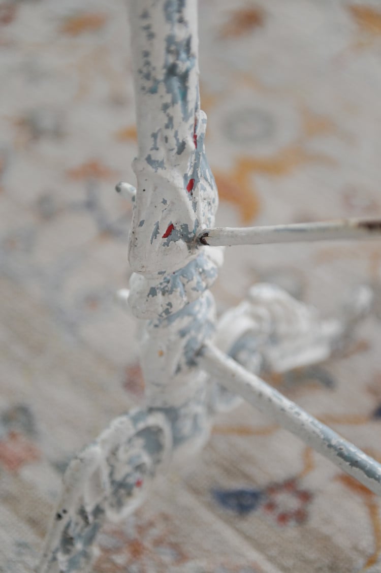 Antique Victorian Conservatory Table
