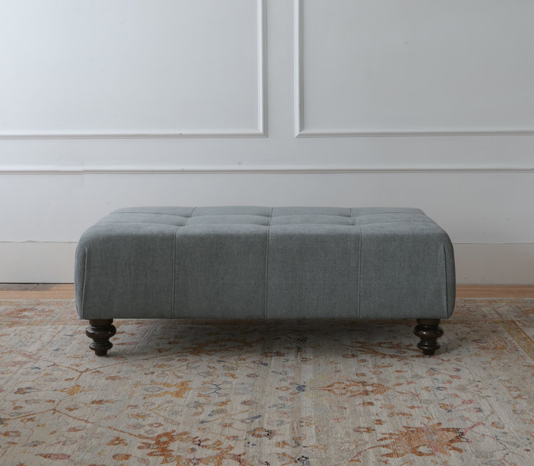 Rose Ottoman by Gild & Co.