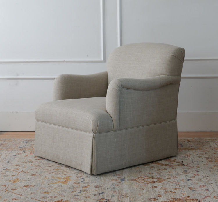Cotswolds Swivel Chair by Gild & Co.