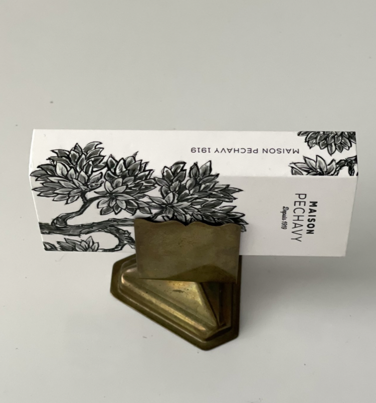 Vintage Brass Matchbook Holder