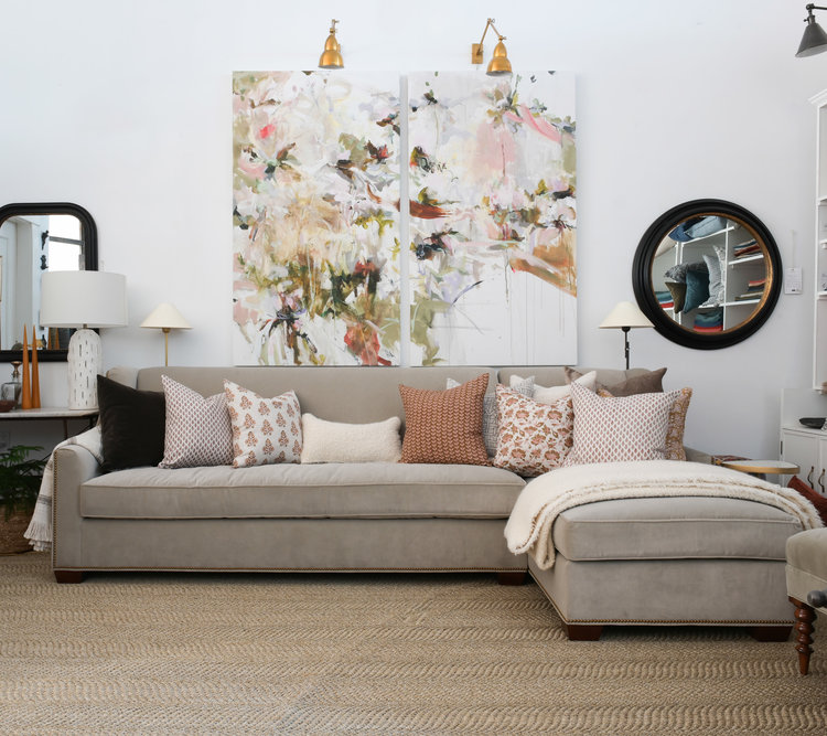 Gild & Co. Emile Velvet Cushion in Chocolate Brown