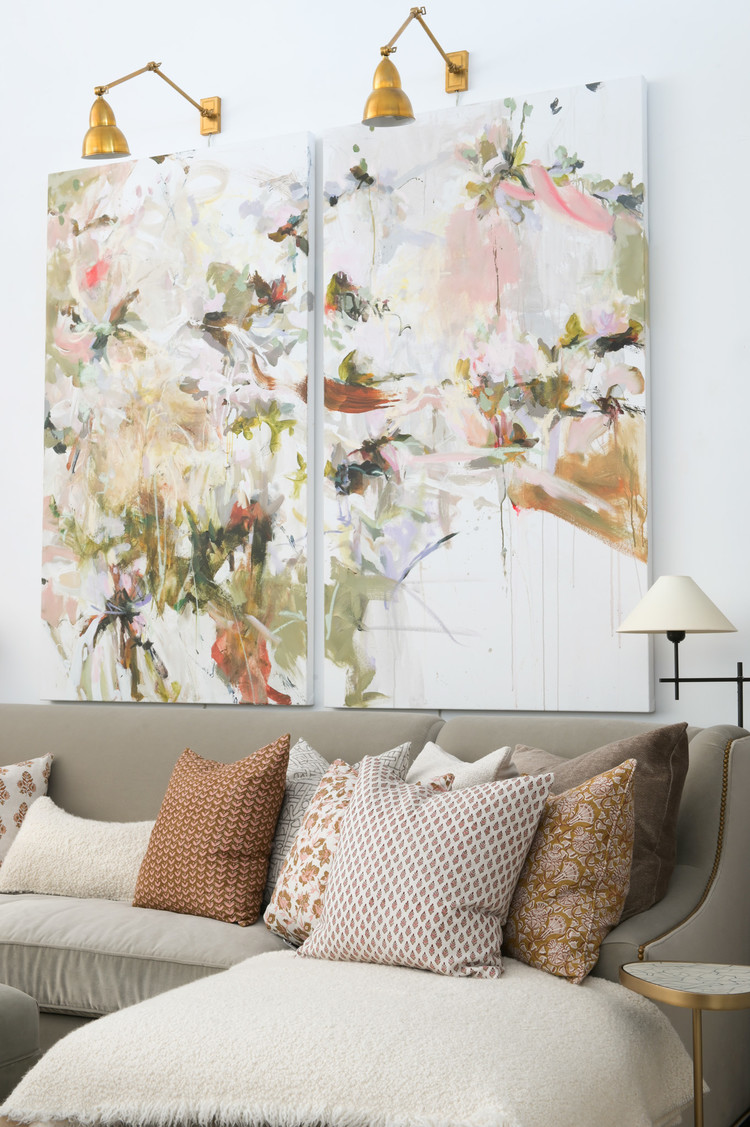 Beckett Viscose Silk Herringbone Cushion