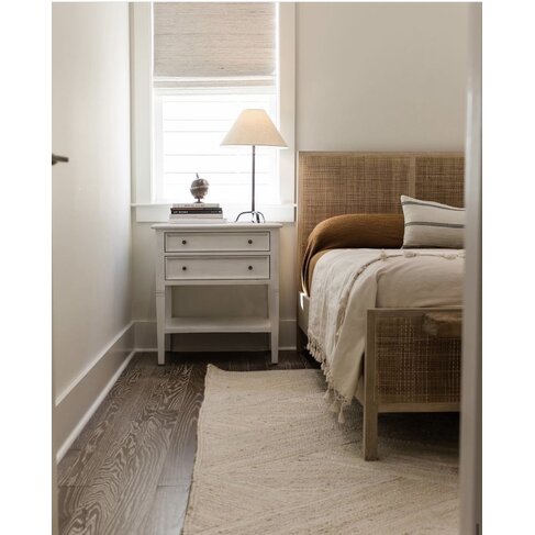 Tobago Jute Rug in Sisal Bow pattern