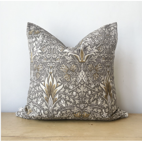 William Morris Snakeshead Cushion 24"x24"