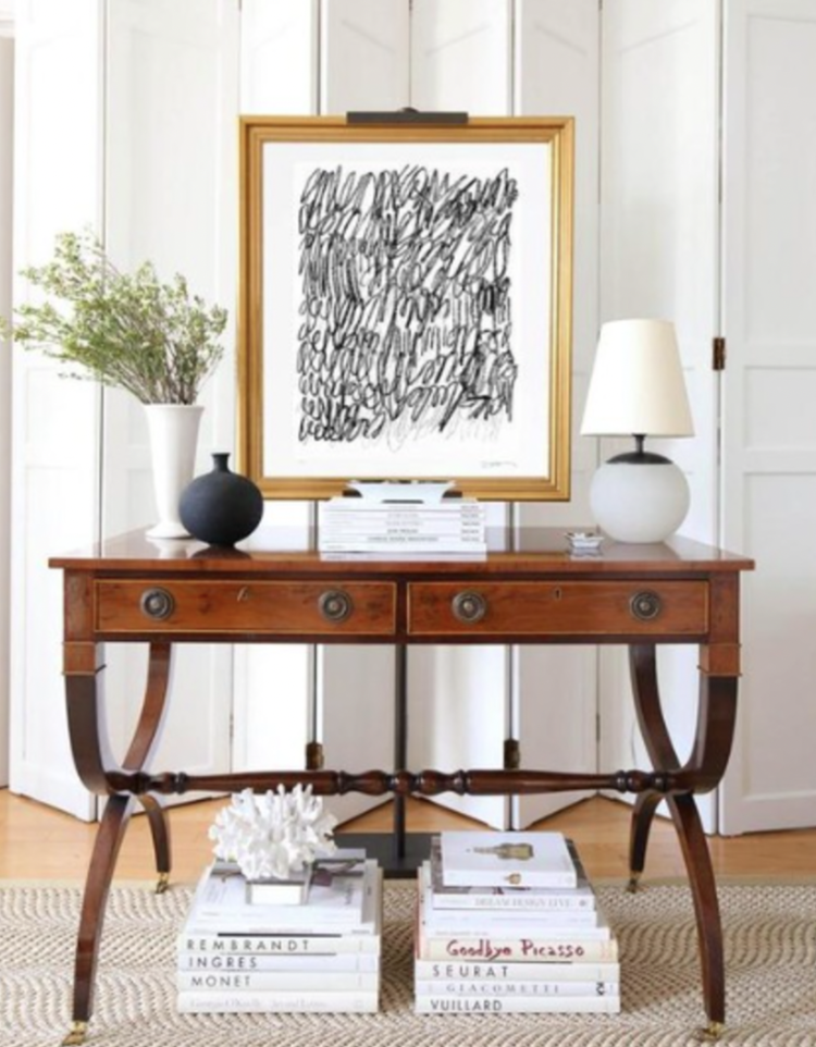 Terri Large Round Table Lamp in Crystal