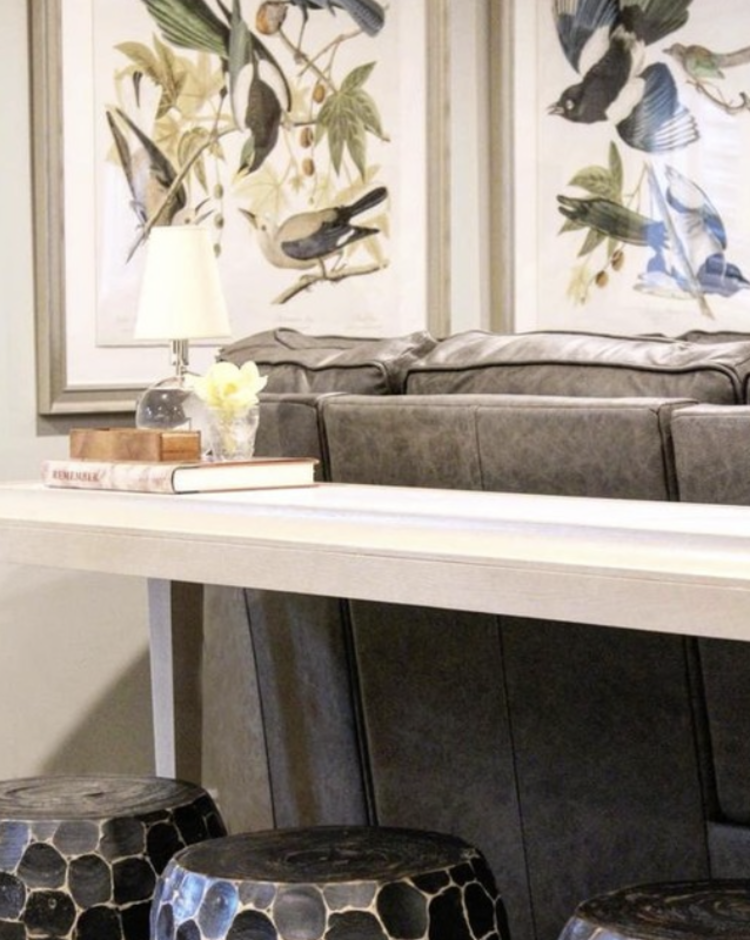 Tiny Terri Round Lamp in Crystal