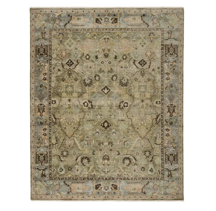 Britannia Rug in Eucalyptus 12