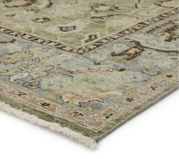 Britannia Rug in Eucalyptus 12