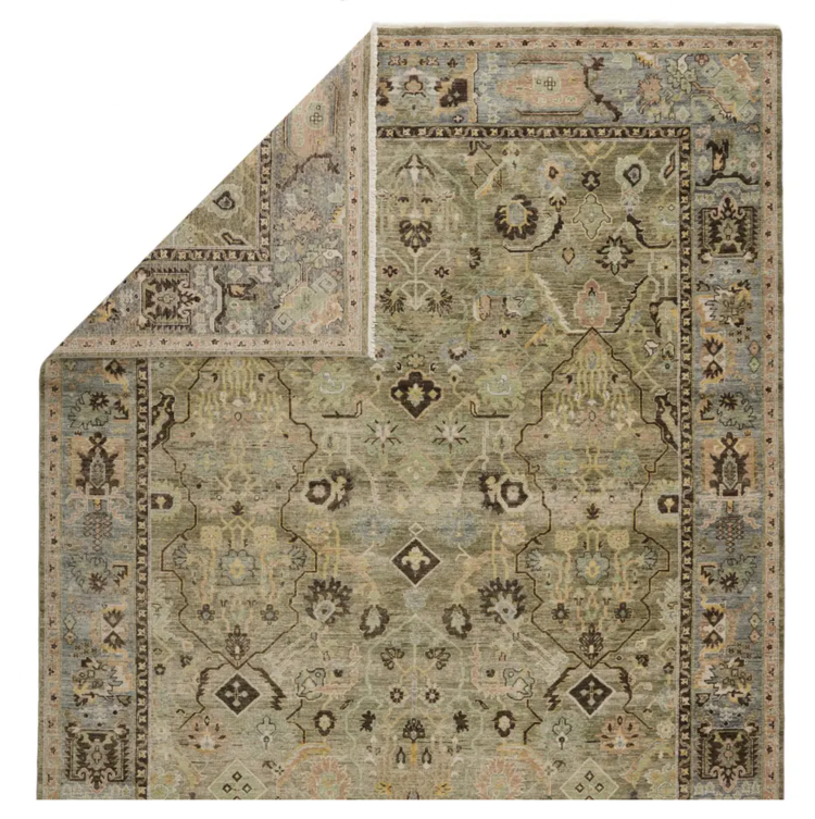 Britannia Rug in Eucalyptus 12