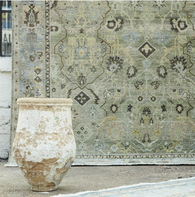 Britannia Rug in Eucalyptus 12