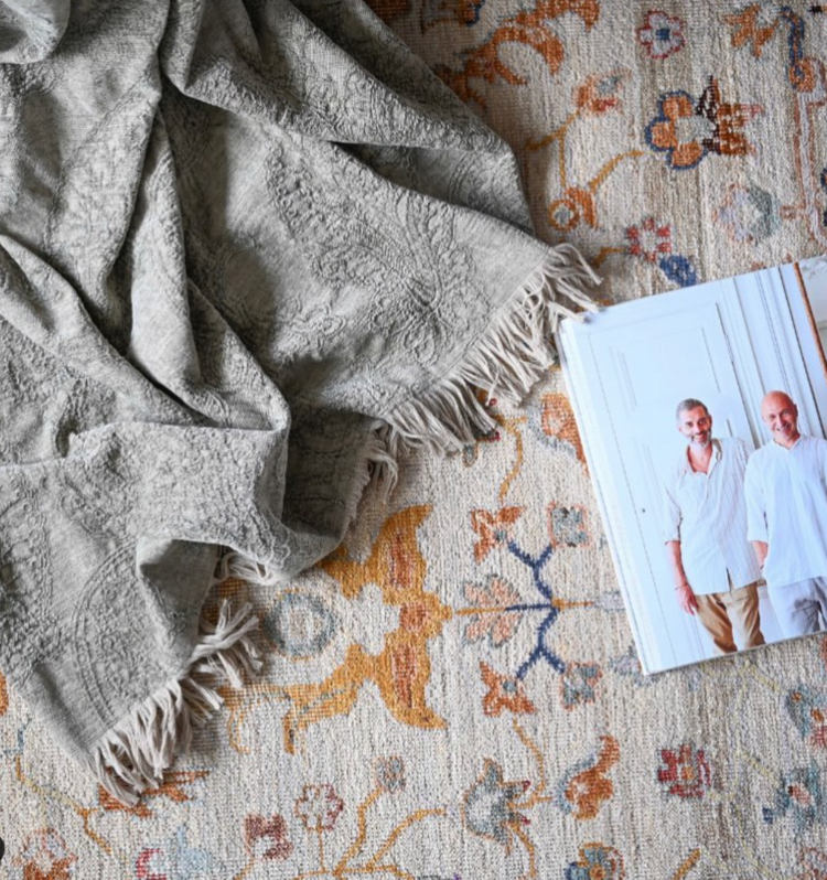 Someplace in Time Wool Rug Parchment