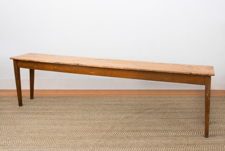 Antique Burgundian Poplar Table