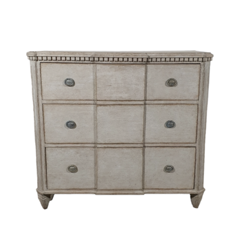 Antique Gustavian Chest - breakfront chest(SOLD)