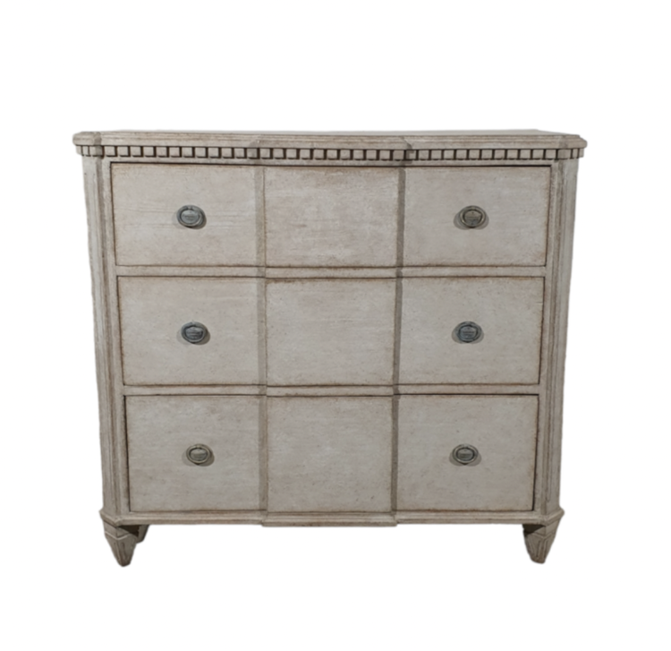 Antique Gustavian Chest - breakfront chest(SOLD)