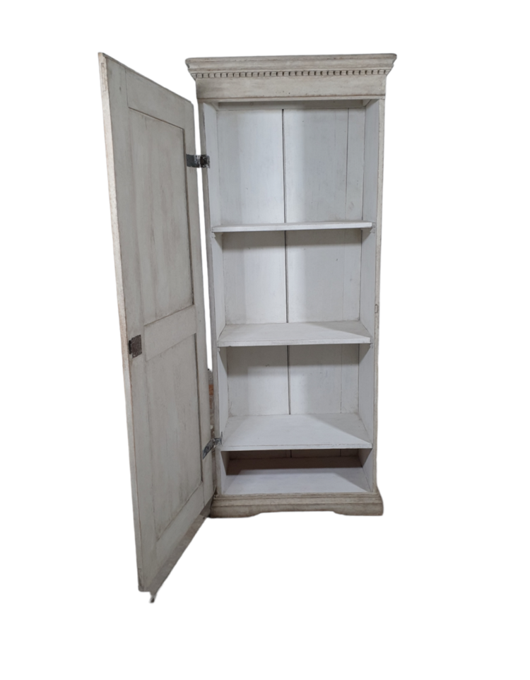 Antique Gustavian Wardrobe White  (SOLD)