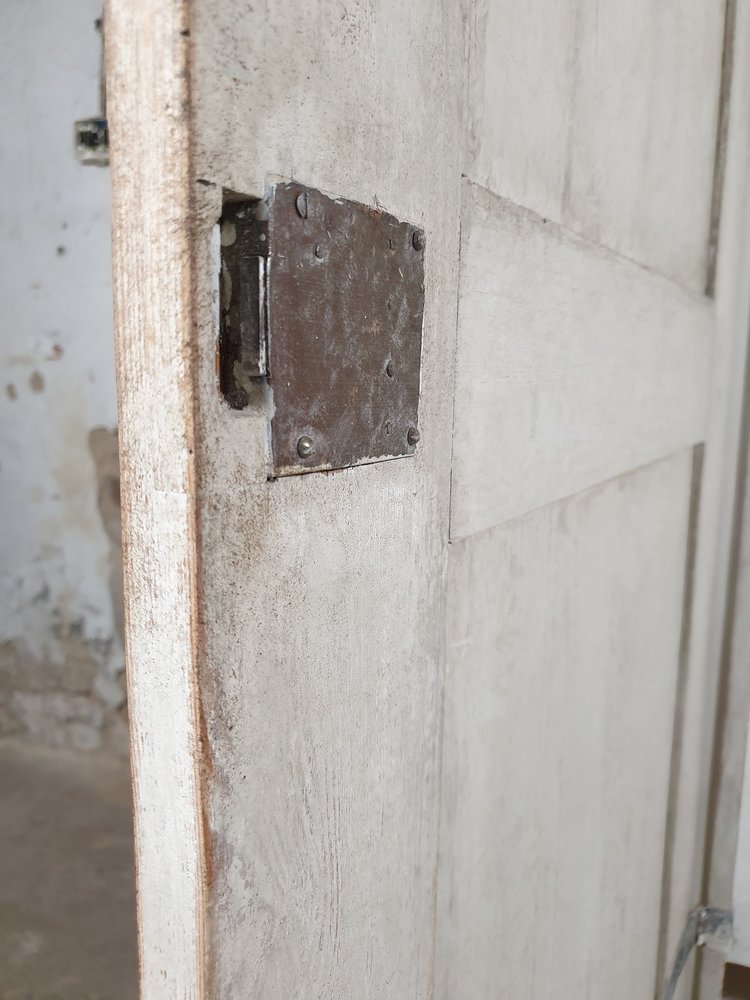 Antique Gustavian Wardrobe White  (SOLD)