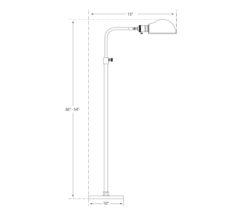 Old Pharmacy Floor Lamp