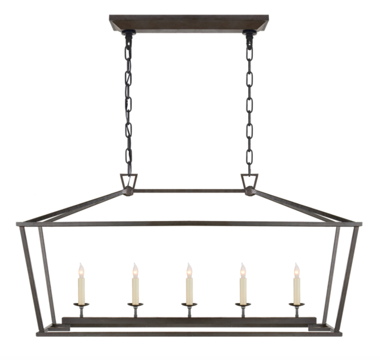 Darlana Linear Lantern in Small, Medium or Large