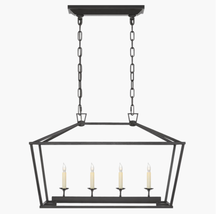 Darlana Linear Lantern in Small, Medium or Large