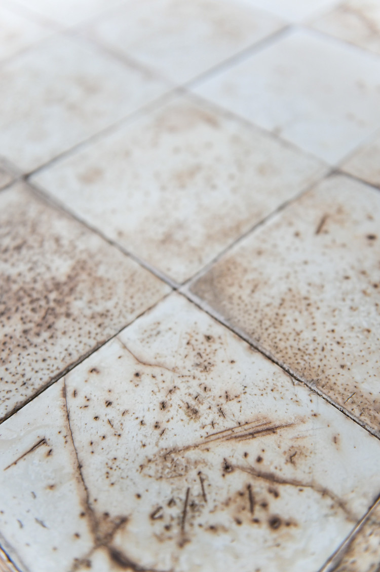 Tile Top Counter Northern France, c 1880