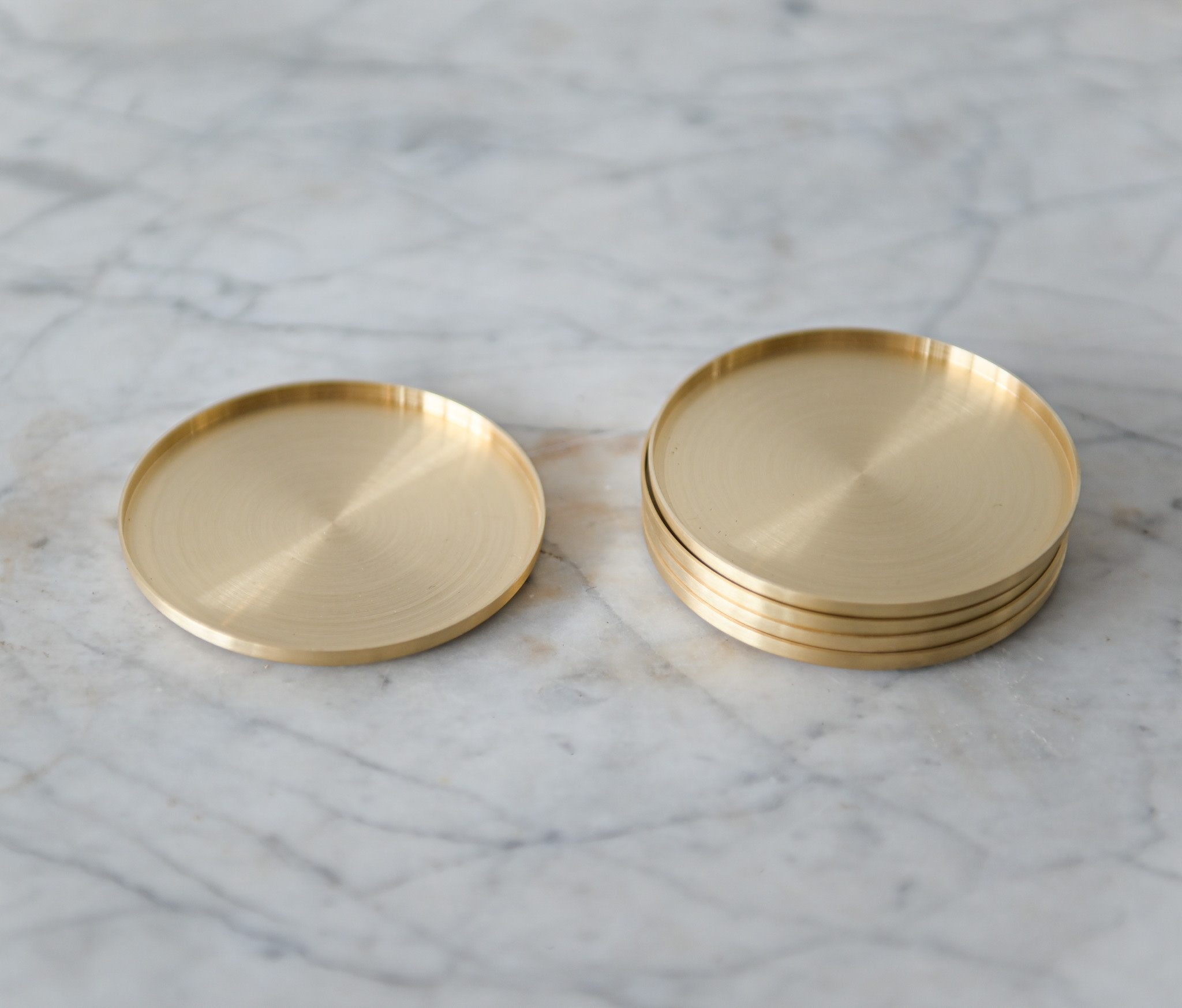 Brass Candle Plate - Gild & Co.