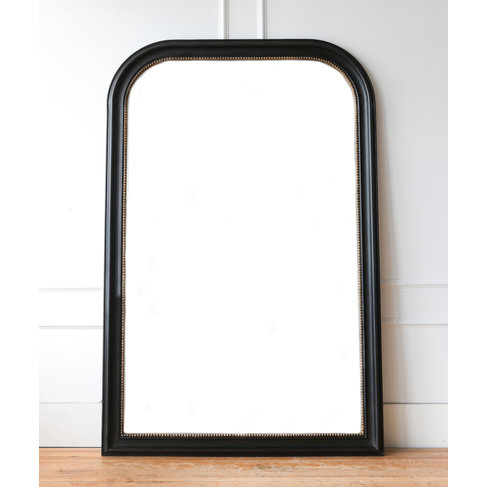 Black & Gold Napoleon Mirror Large 46" x 70"