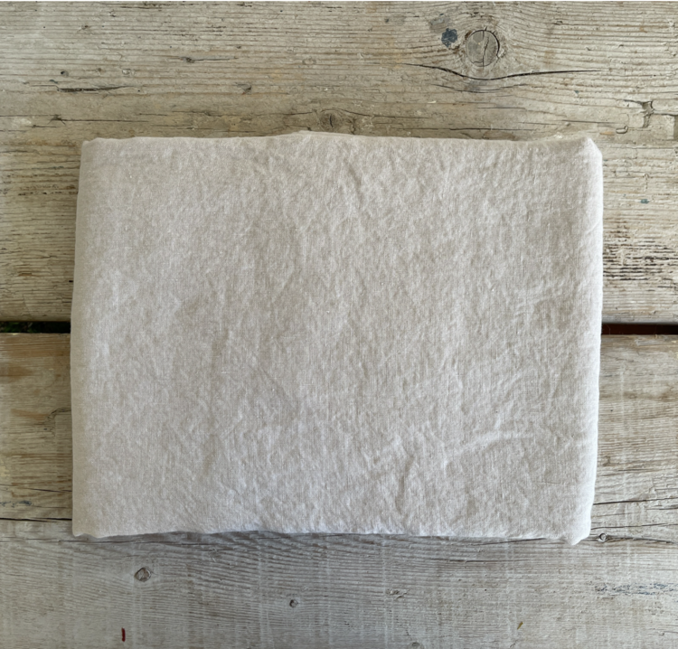 Linge Particulier Chalk French Linen Tablecloth