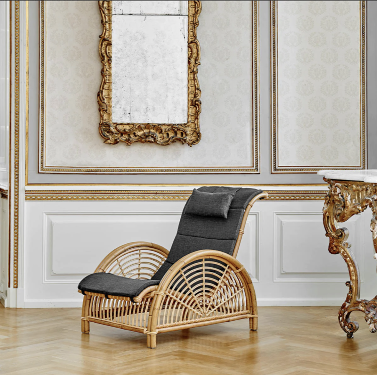 Paris Rattan Lounge Chair (warehouse collection)