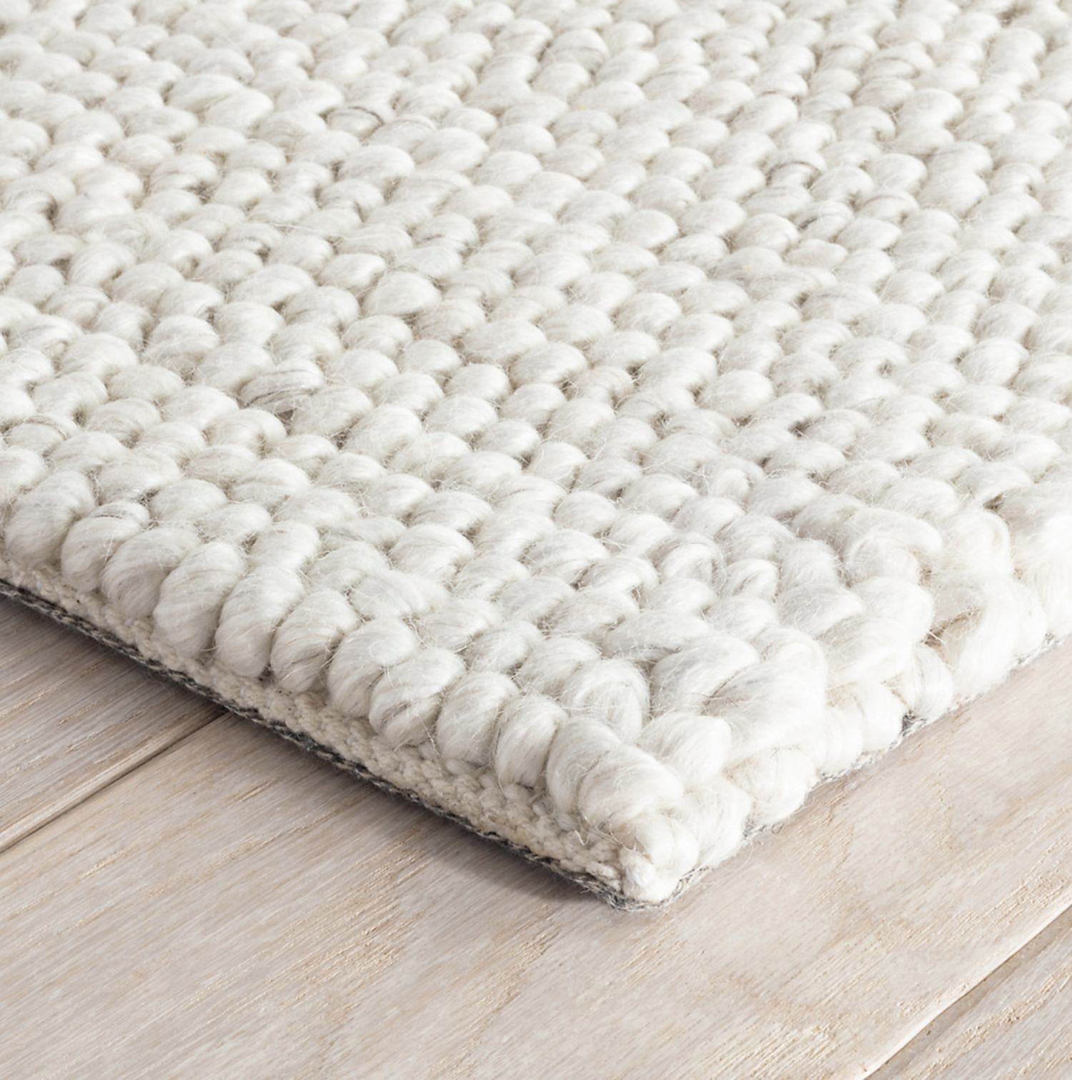 Braided Ivory Wool Rug  Buy Laila Beige Contemporary Rectangle Online –  Life Interiors
