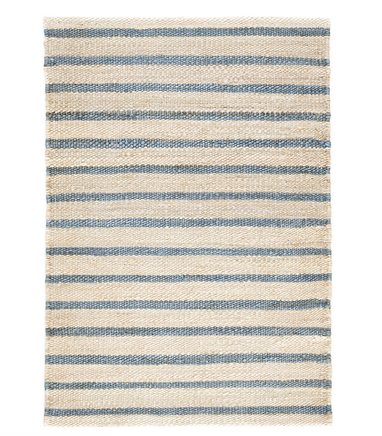 Moana Stripe Handwoven Jute Rug