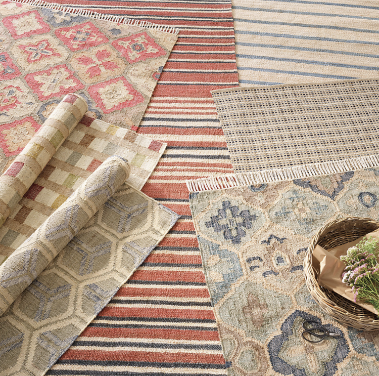 Dash&Albert Moana Stripe Handwoven Jute Rug