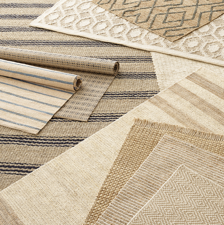 Dash&Albert Moana Stripe Handwoven Jute Rug