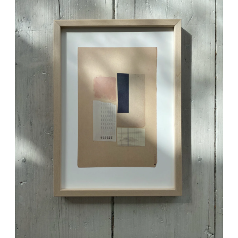 Gild & Co. Blush framed print