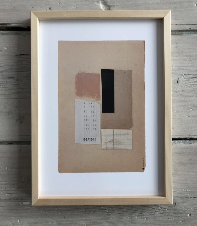 'Blush' framed print by Tiny de Vries