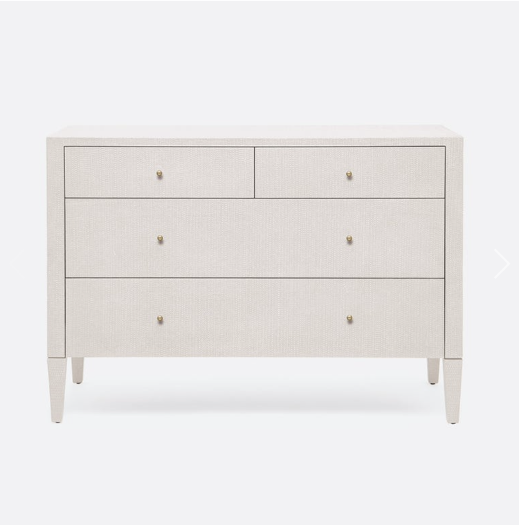 Conrad 48" Dresser In Faux Raffia