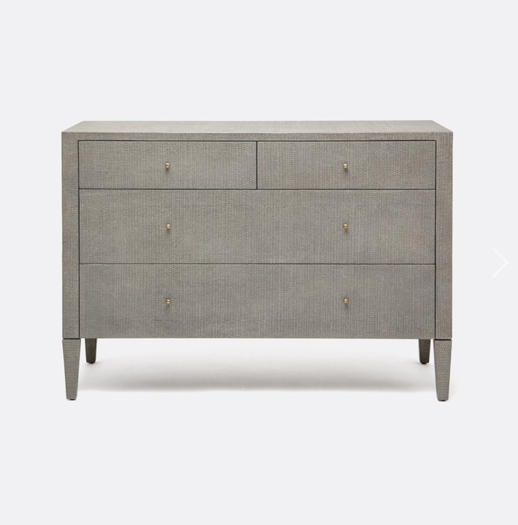 Conrad 48" Dresser In Faux Raffia