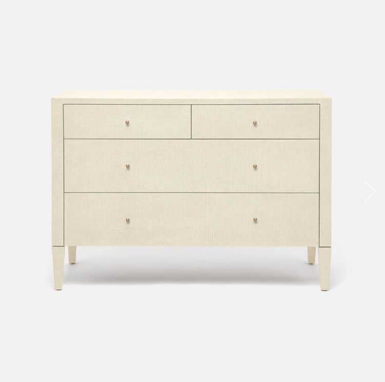 Conrad 48" Dresser In Faux Raffia