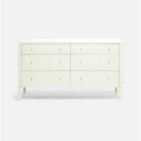 Conrad 60" Dresser in Faux Raffia