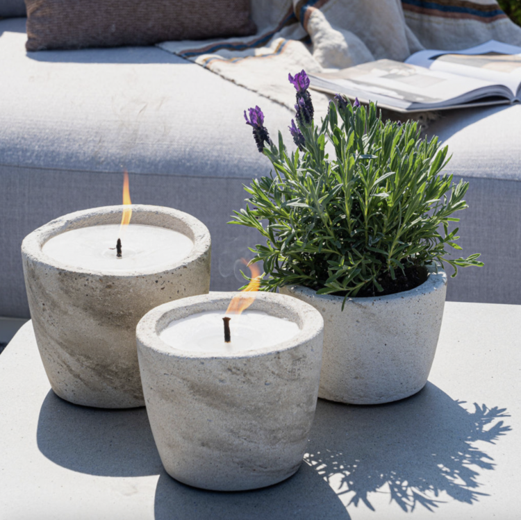 Unscented Outdoor Candle, Medium
