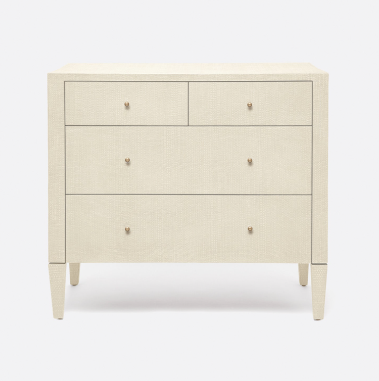 Conrad 36" Dresser In Faux Raffia