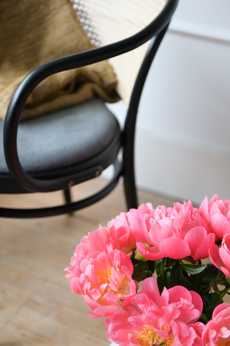 Bentwood Round Arm Chair