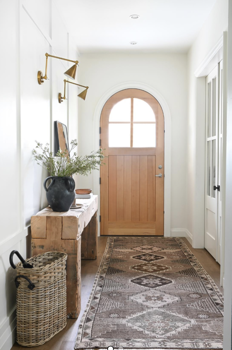 Oval Rattan Umbrella Basket