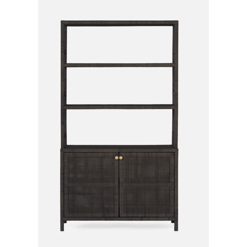 Isla Bookcase with Hutch (various colours)