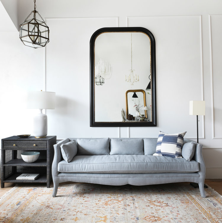 Schumacher Nomad Indigo Cushion