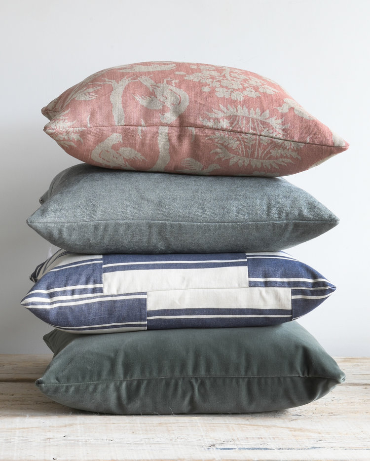 Gild & Co. Schumacher Nomad Indigo Cushion