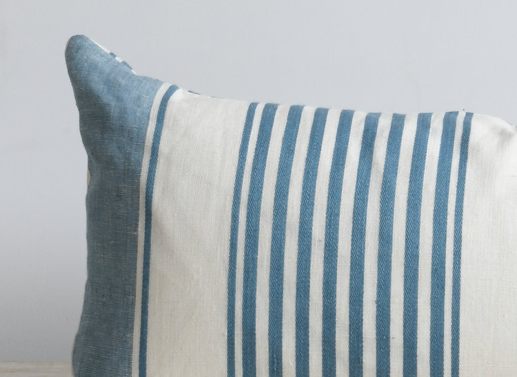 Schumacher Summerville Stripe Cushion