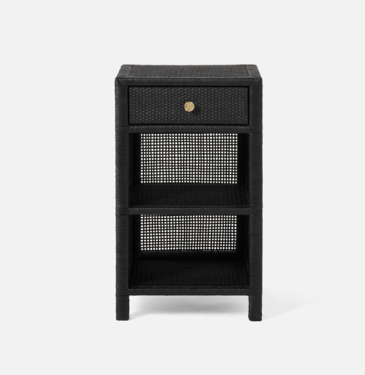 Gild & Co. Isla Nightstand - 30" smoke in-stock