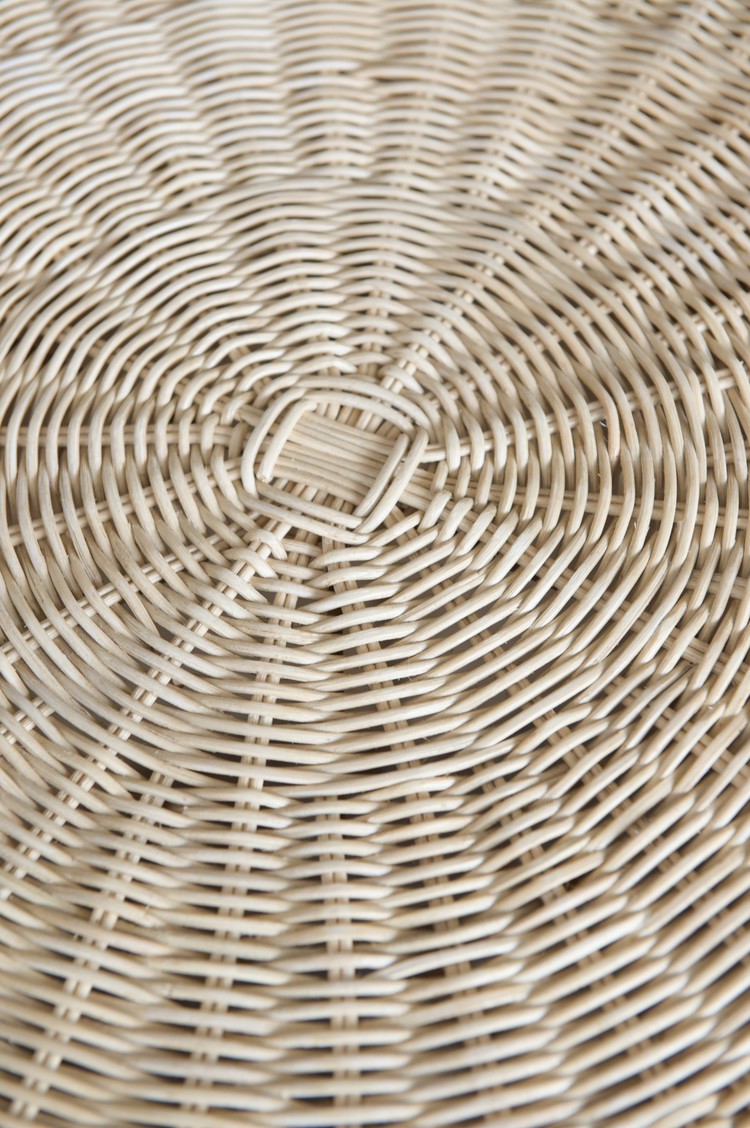 Gild & Co. Context Side Table, natural rattan