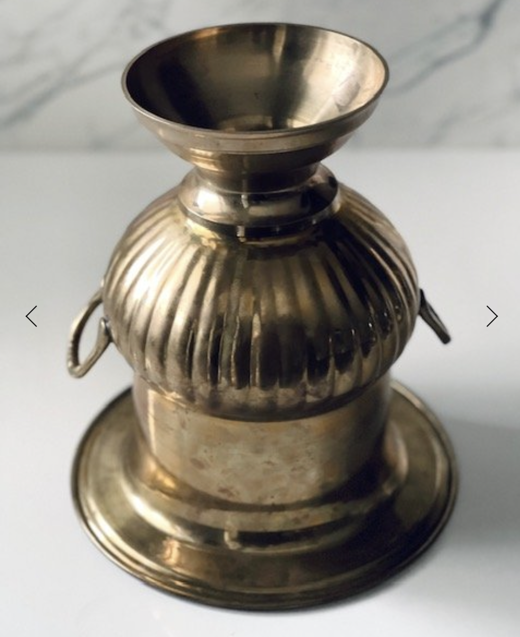 Vintage Brass Champagne Bucket Gild & Co.