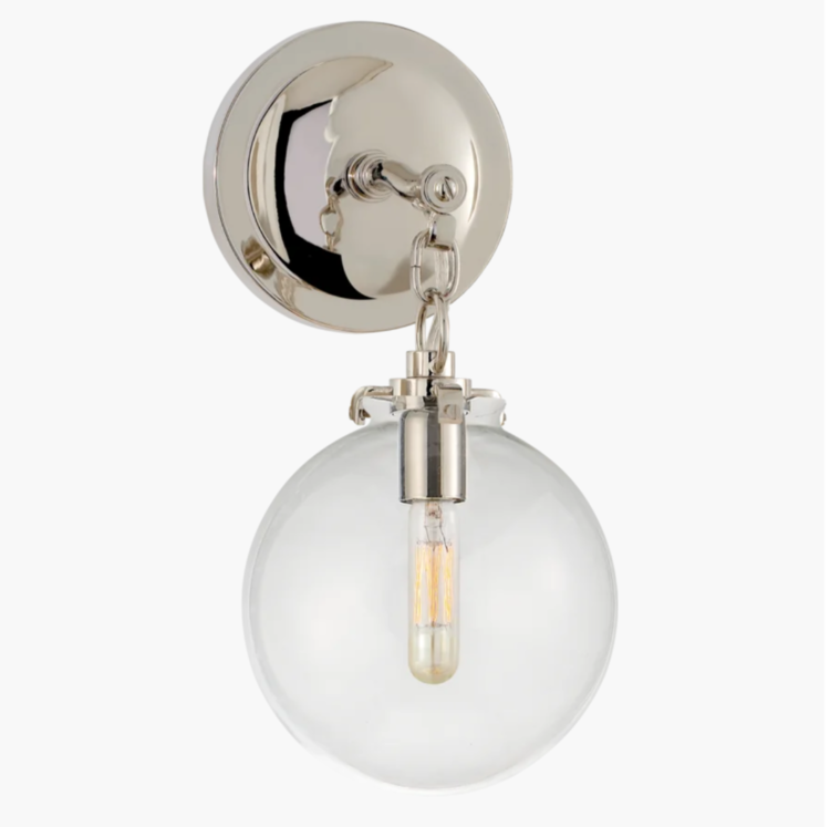 Katie Small Globe Sconce
